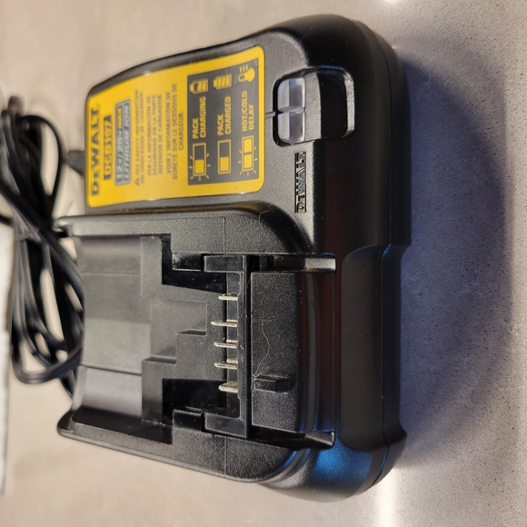 DEWALT Black and Yellow Battery Charger - Picture 3 of 6